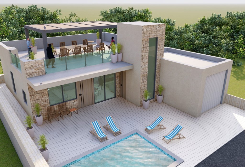 New Build - Maison de ville - Fuente Alamo