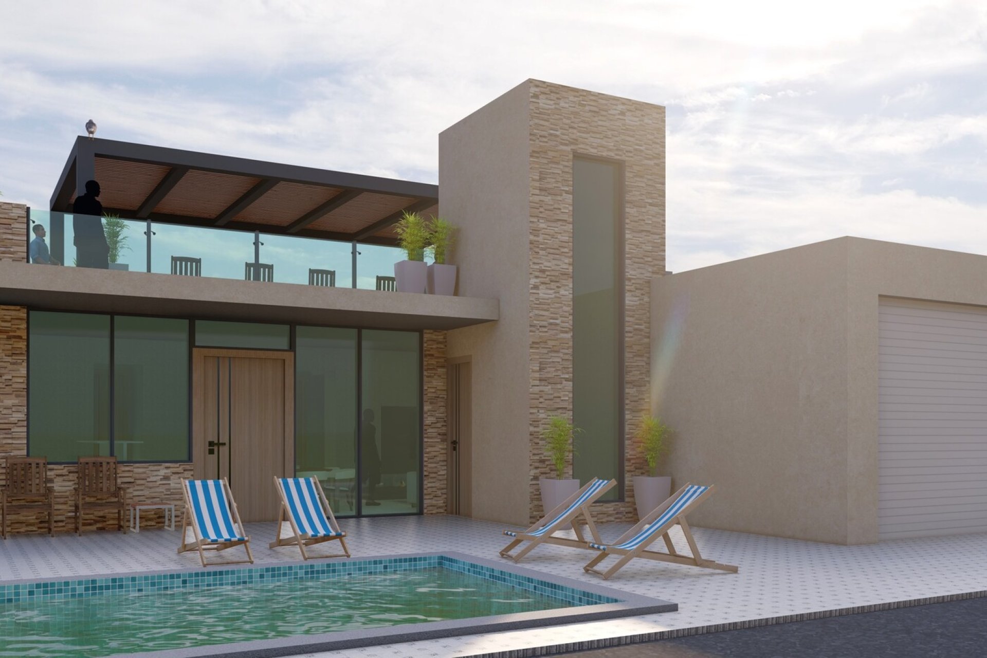 New Build - Maison de ville - Fuente Alamo