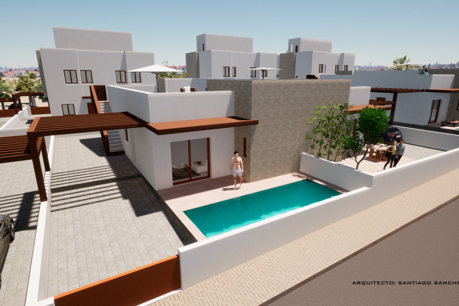 New Build - Maison de ville - Mazarrón