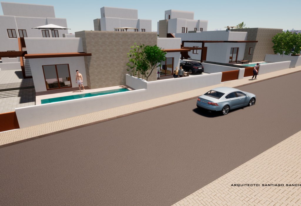 New Build - Maison de ville - Mazarrón