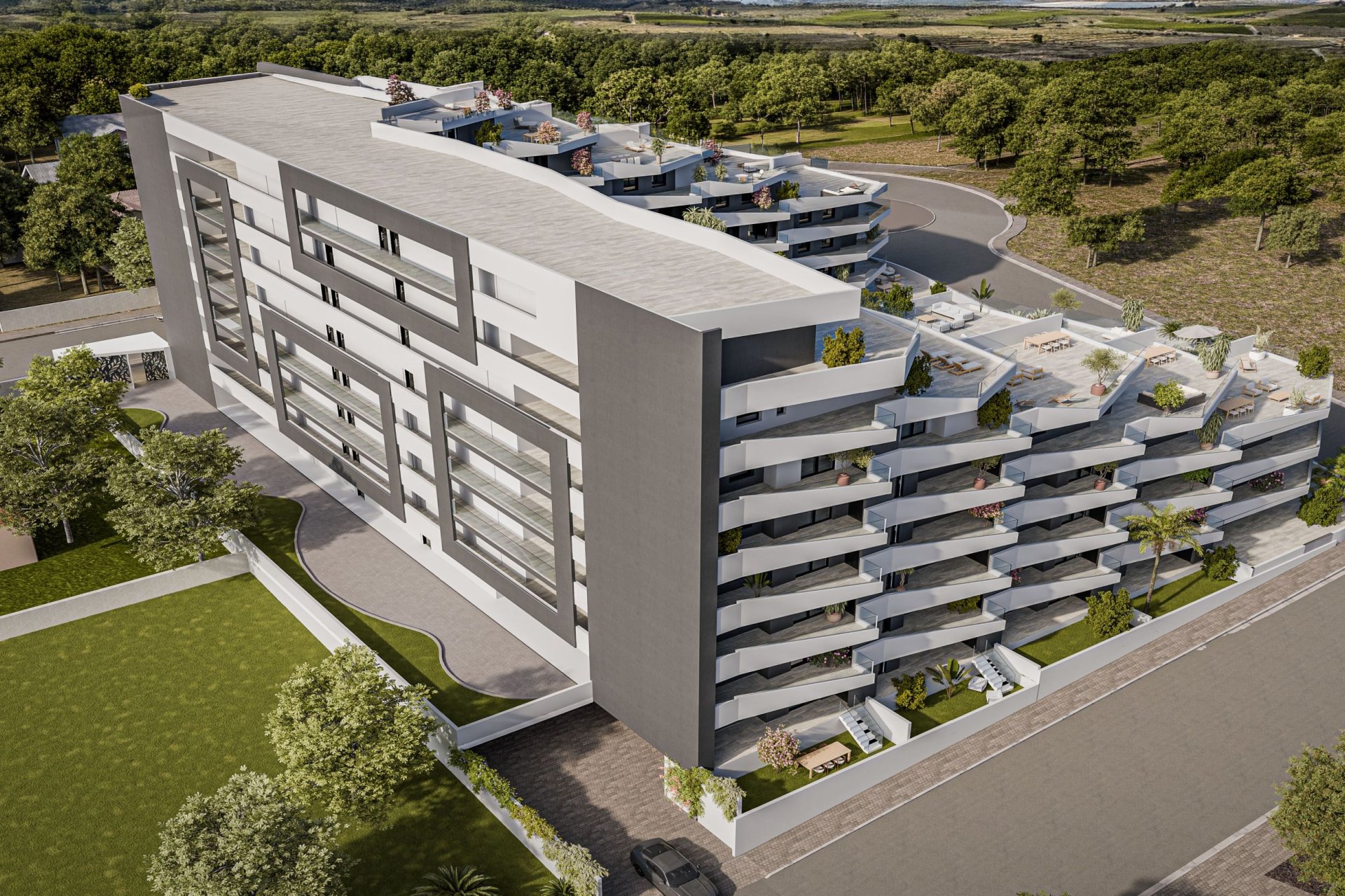 New Build - Wohnung - San Miguel de Salinas