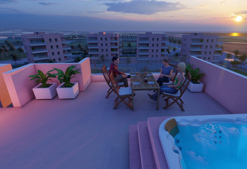 Novostavba - Apartmán - Guardamar del Segura