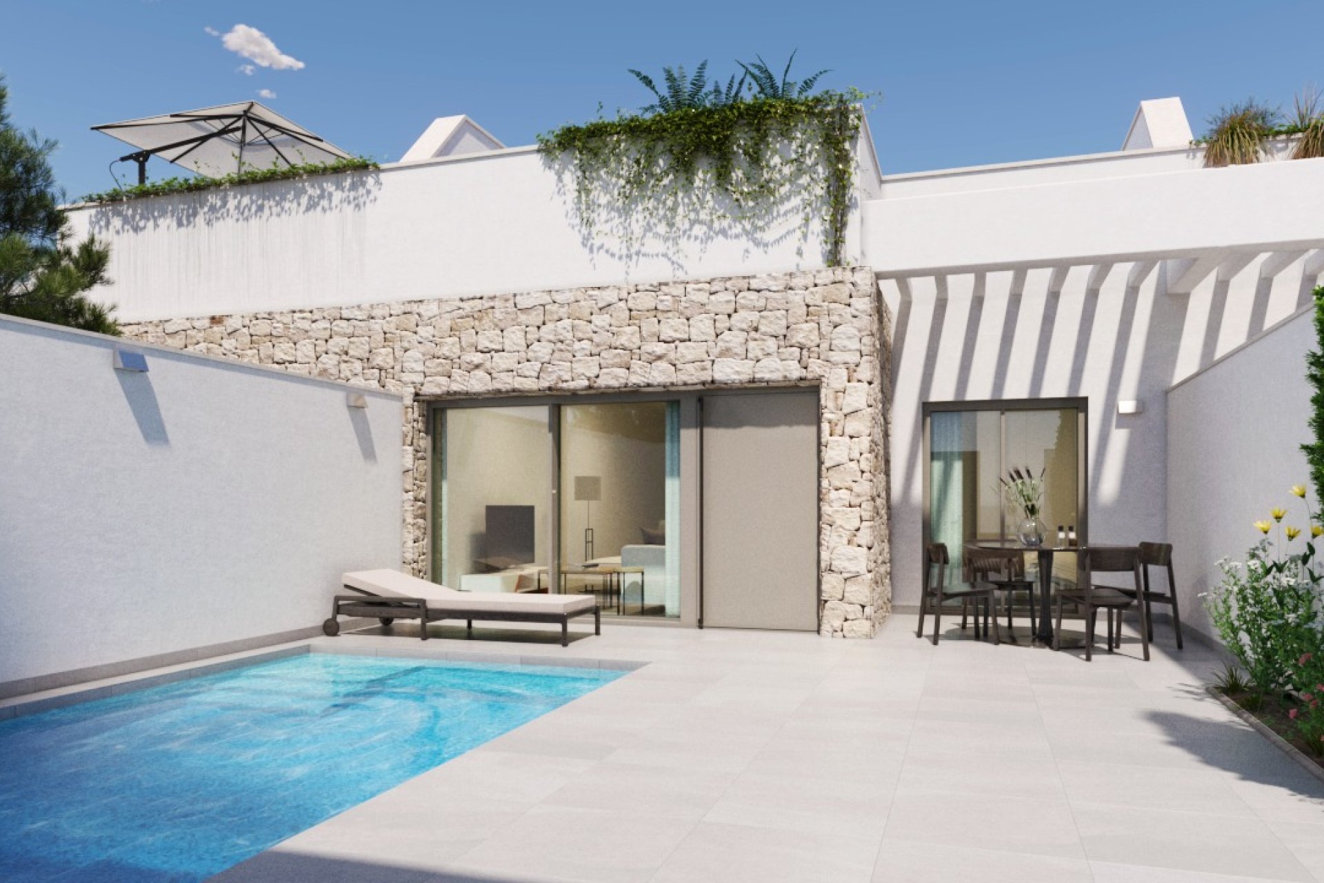 Obra Nueva - Chalet - Pilar de la Horadada