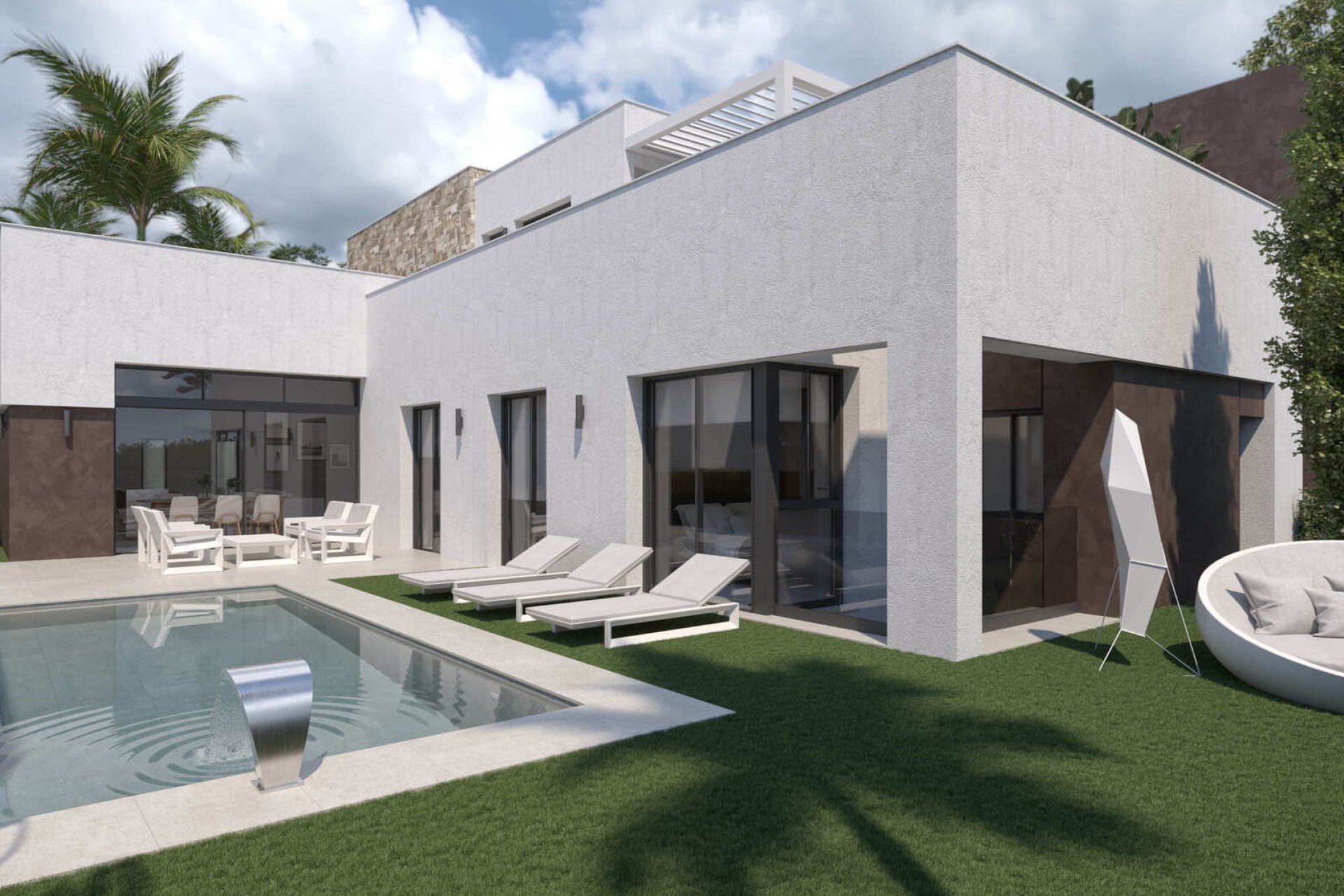 Obra Nueva - Chalet - Torre-Pacheco