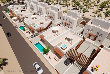 New Build - Maison de ville - Mazarrón